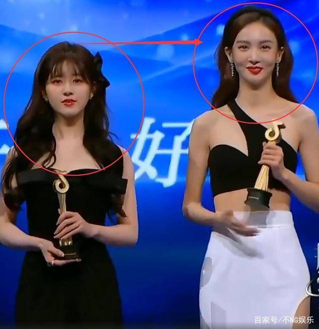 原创赵露思和鞠婧祎是一个身高和171金晨同框身高差我看懵了