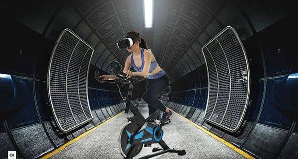 vr动感单车让你在健身的同时,足不出户畅游世界!