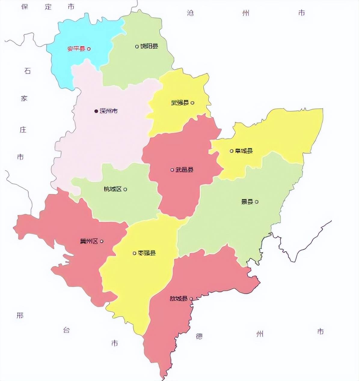 河北省的区划变动11个地级市之一衡水市为何有11个区县