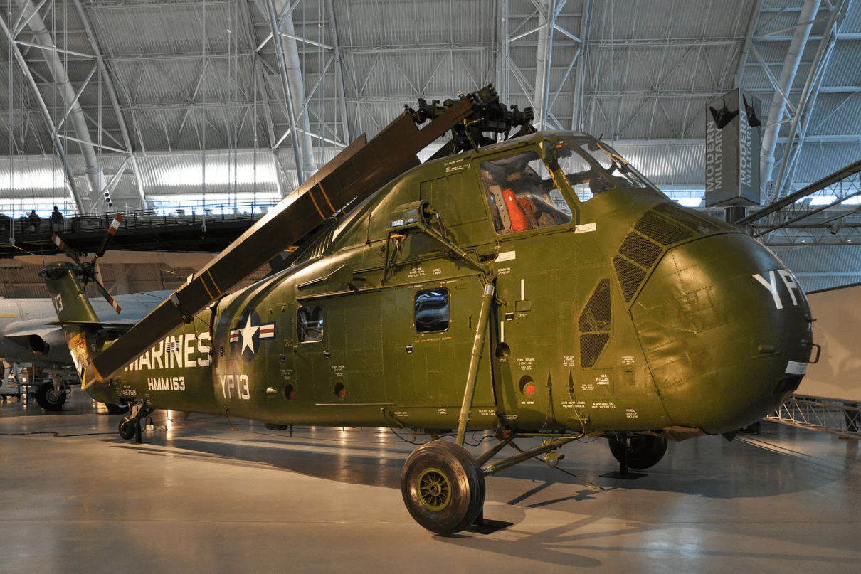 uh34直升机担负多重实战用途却受制于发动机动力不足