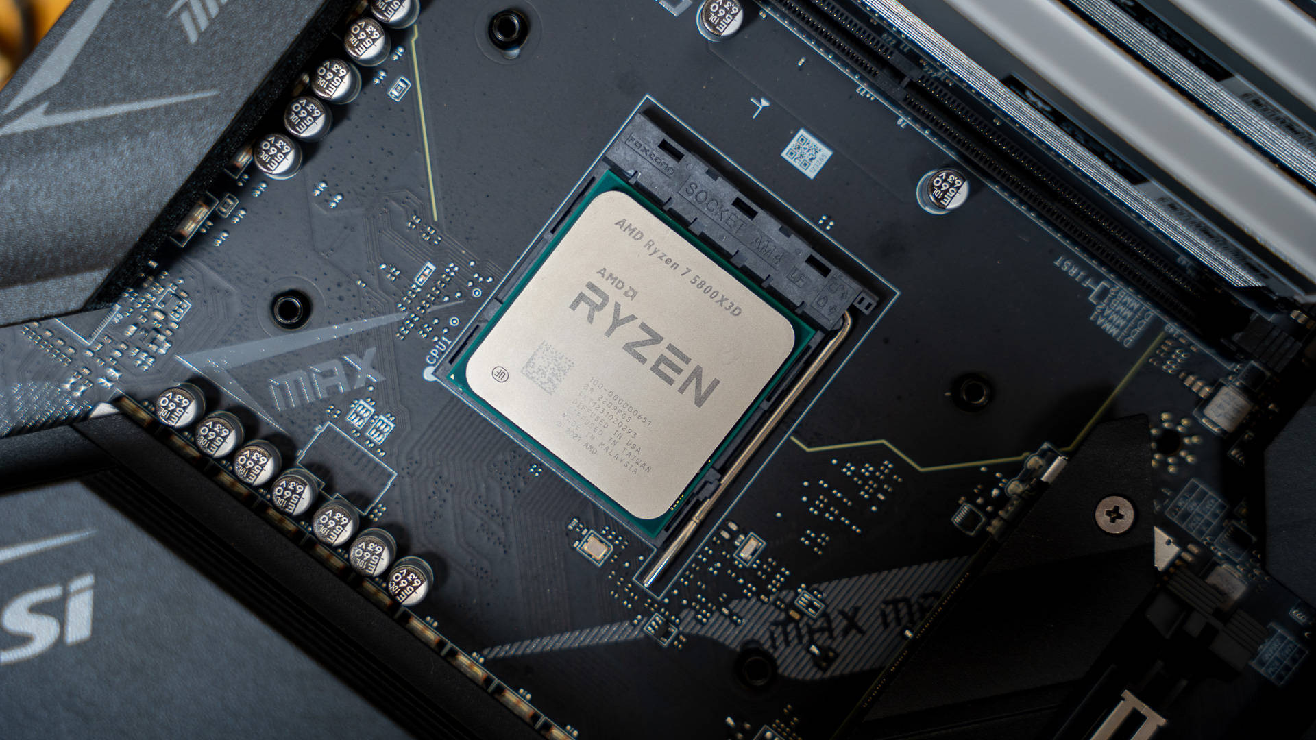 3a平台搭建5800x3d搭配微星x570s刀锋会有什么化学反应