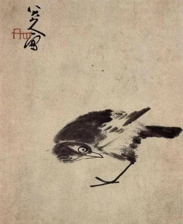 八大山人画鸟是大师中的大师