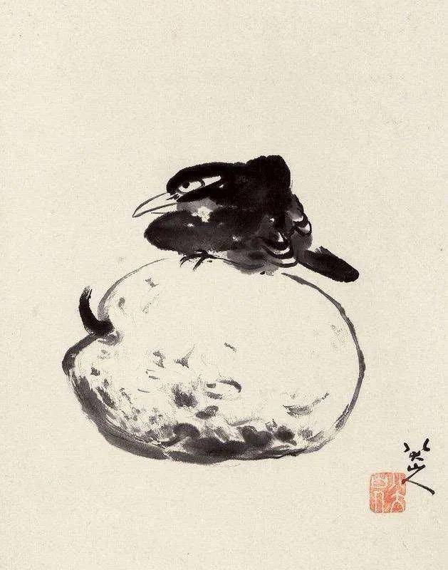 八大山人画鸟是大师中的大师