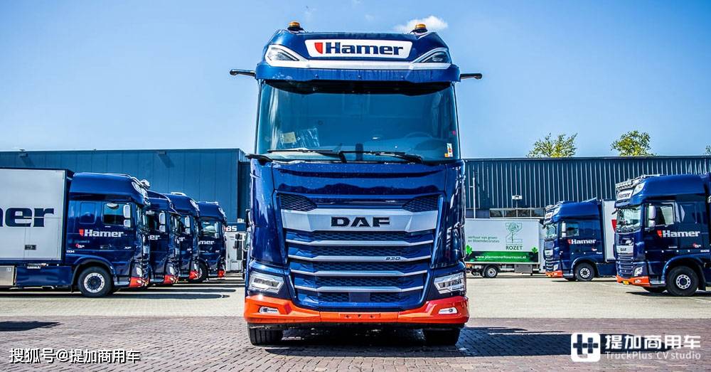 电子后视镜超大驾驶室空间达夫xg牵引车随车吊实拍