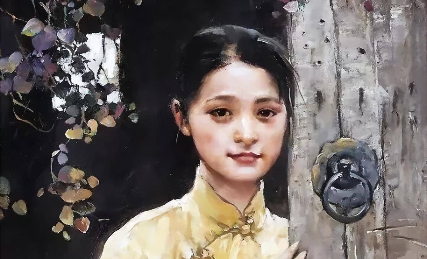 周迅18岁时曾做人体模特油画曝光才被大众熟知一幅画卖184万