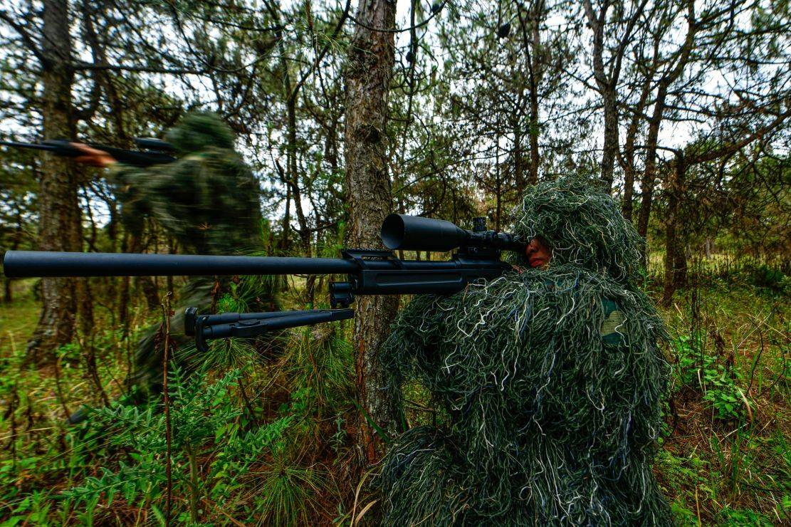山地丛林狙击手的训练日常