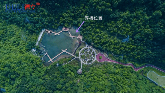 凤凰山星月湖景观浮桥_旅游_森林氧吧_重庆
