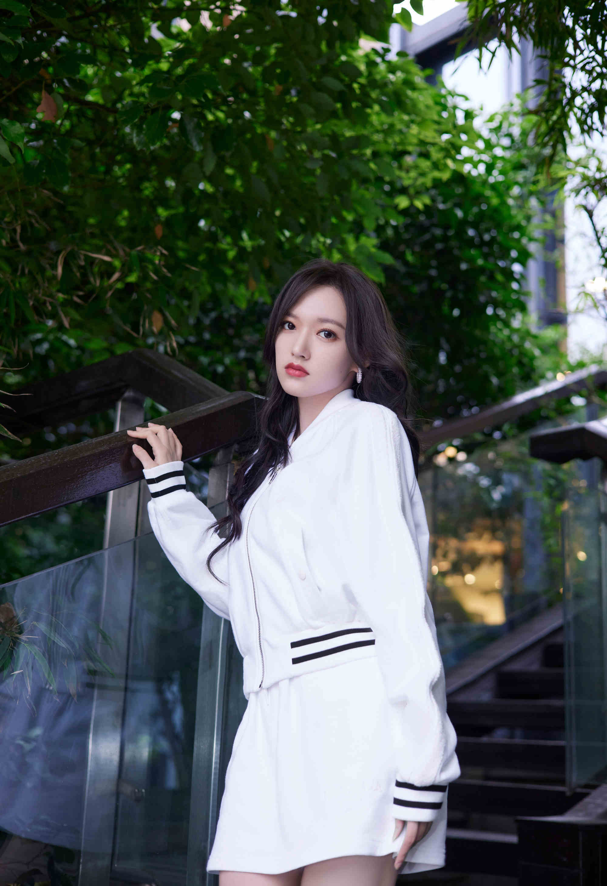 原创甜妹秒变元气少女程潇跳宅舞好有少女感运动风穿搭甜美减龄