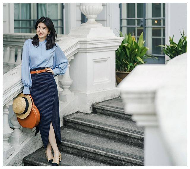 三木博主又美出新高度,穿大风衣裙搭配收腰腰带,飒爽又利落_帕克_颜色