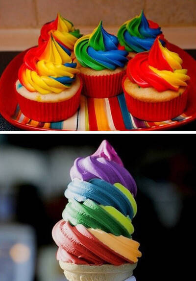 彩虹冰淇淋陪你欢乐过六一