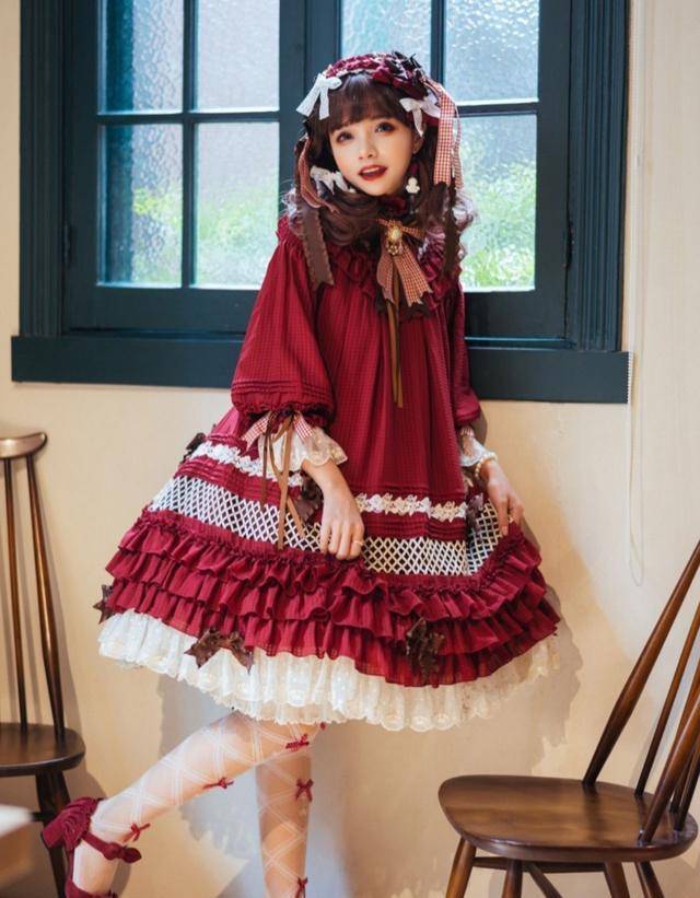 根据"腰围"选版型,才是正解_洛丽塔_的设计_效果