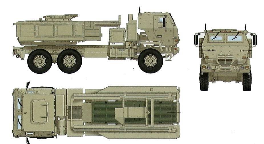 是美國陸軍於20世紀90年代裝備的一款227mm口徑高機動火箭炮系統,由