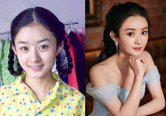 原创赵丽颖vs杨紫谁才是换头女明星