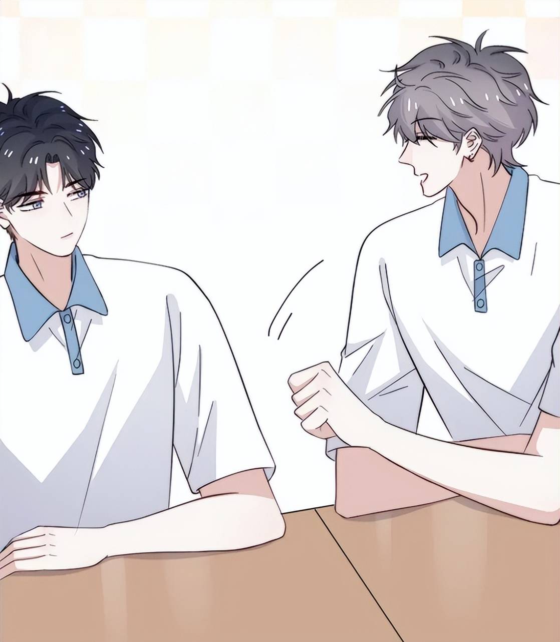 这题超纲了漫画完结邵湛保送许盛为墙作画湛盛相约未来