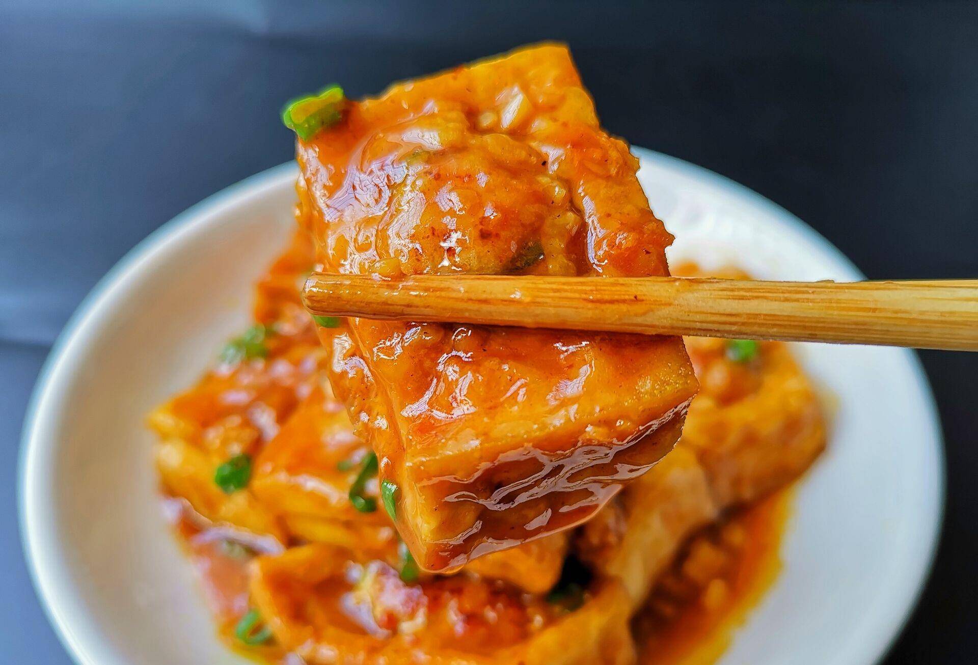 原创在家也可以做的豆腐酿肉绝对是豆腐最好吃的做法百吃不腻