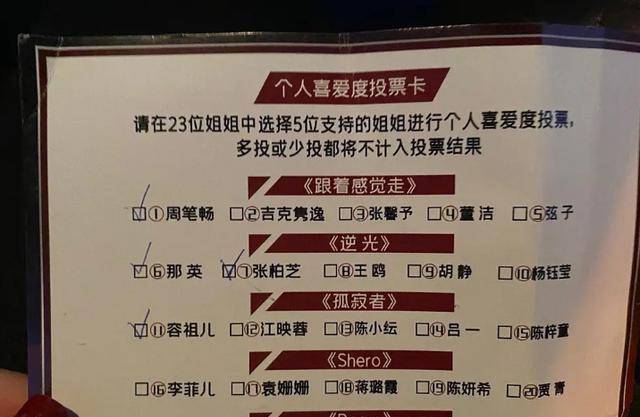 原创姐姐2三公杨丞琳踢馆成功拉票环节很夸张这4位姐被淘汰