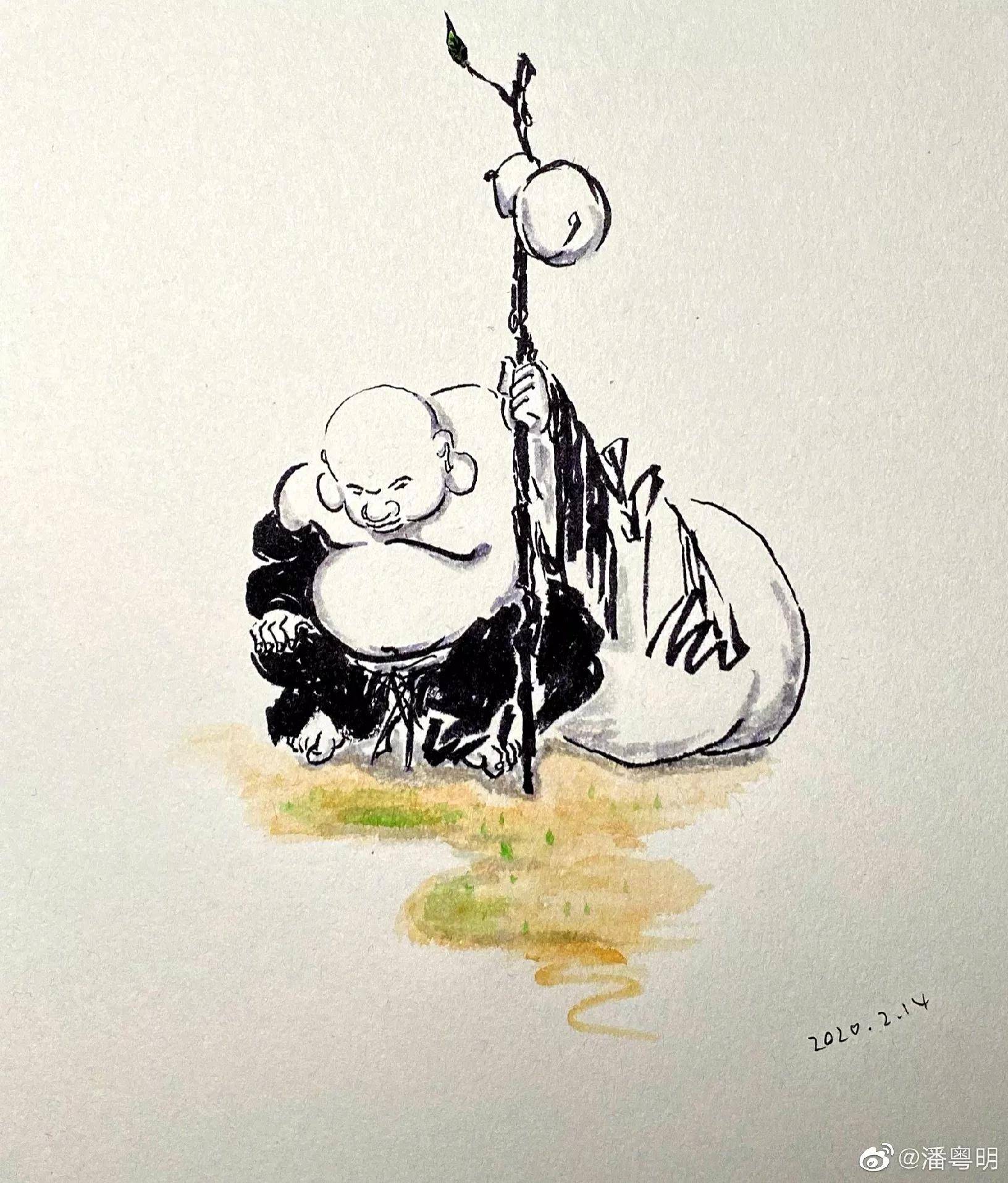 潘粤明写错"考"字被全网嘲笑,他的才情你却看不到