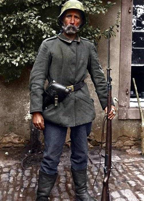 德军的马克沁mg08重机枪在战