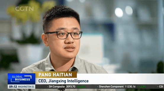 cgtn采访江行智能ceo庞海天:东数西算助力双碳目标