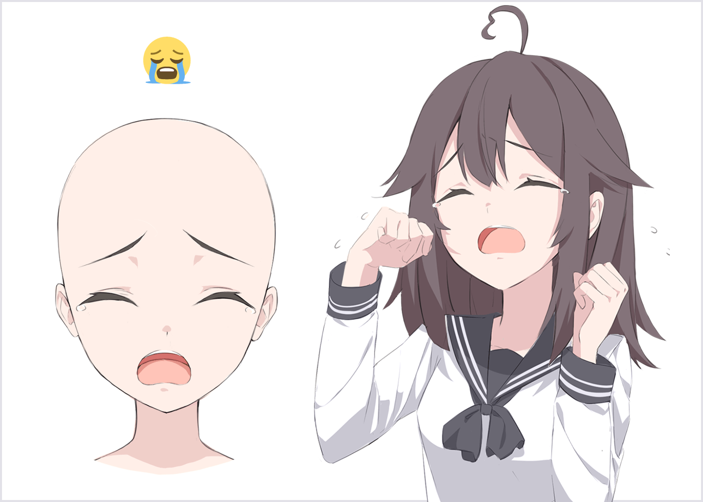 表情丰富的人脸怎么画教你各种表情的画法技巧