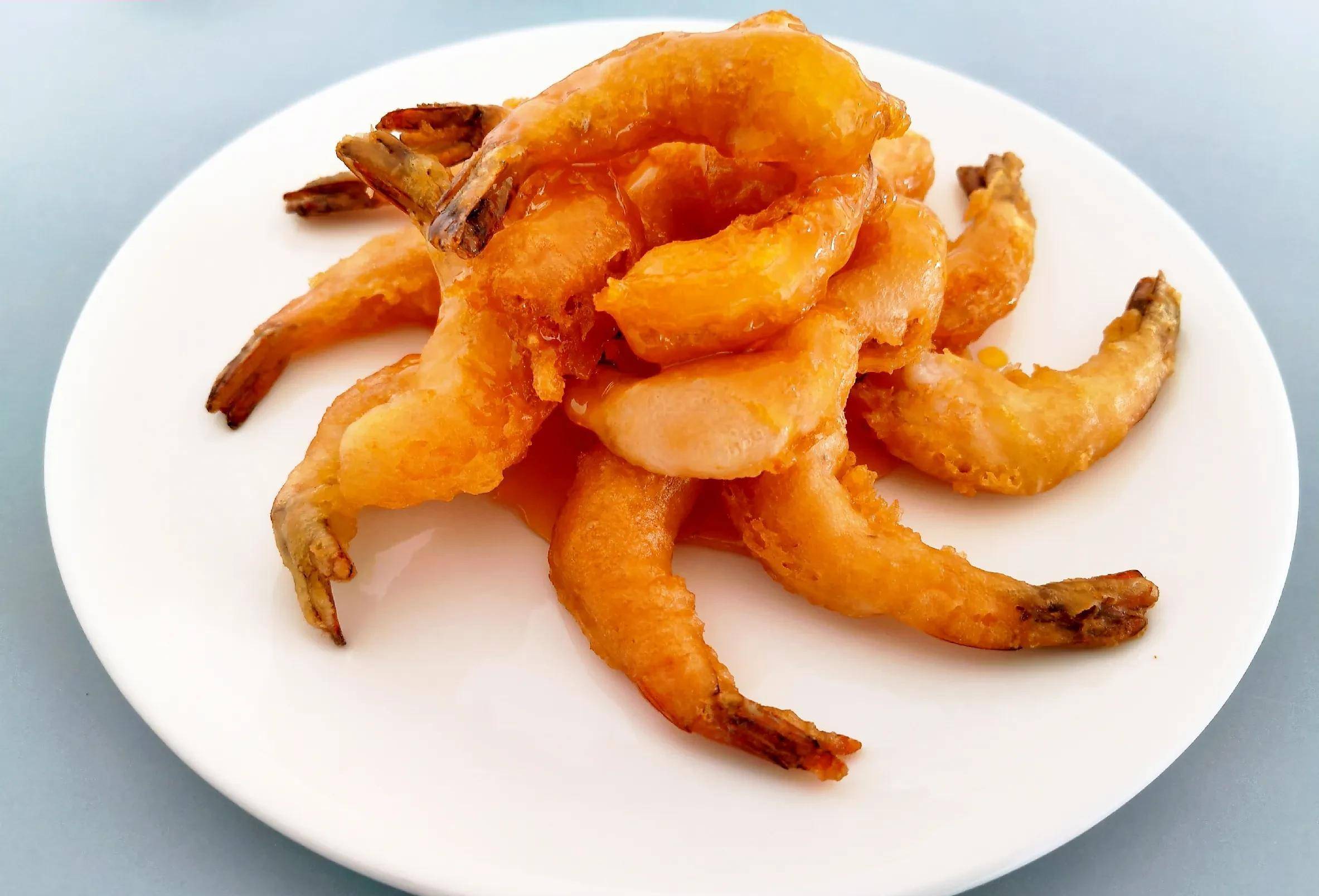 用脆皮糊做酸甜酥脆的橙香脆皮虾-从烹饪小白到厨艺高手(23)