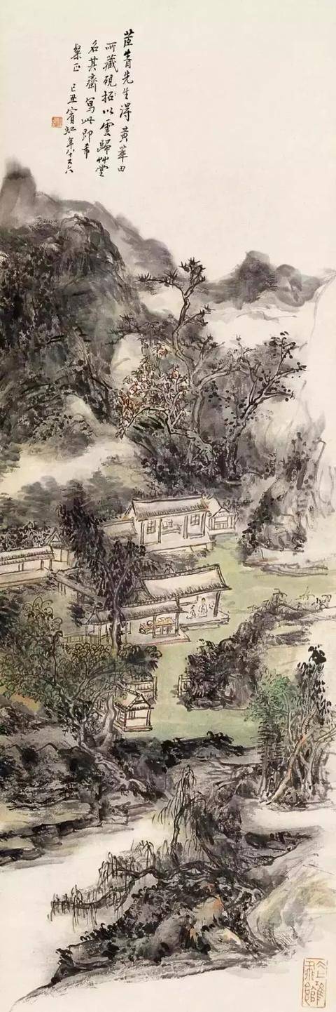 一代宗师，黄宾虹｜中国画山水画作品欣赏_初名懋_朴存_李流芳
