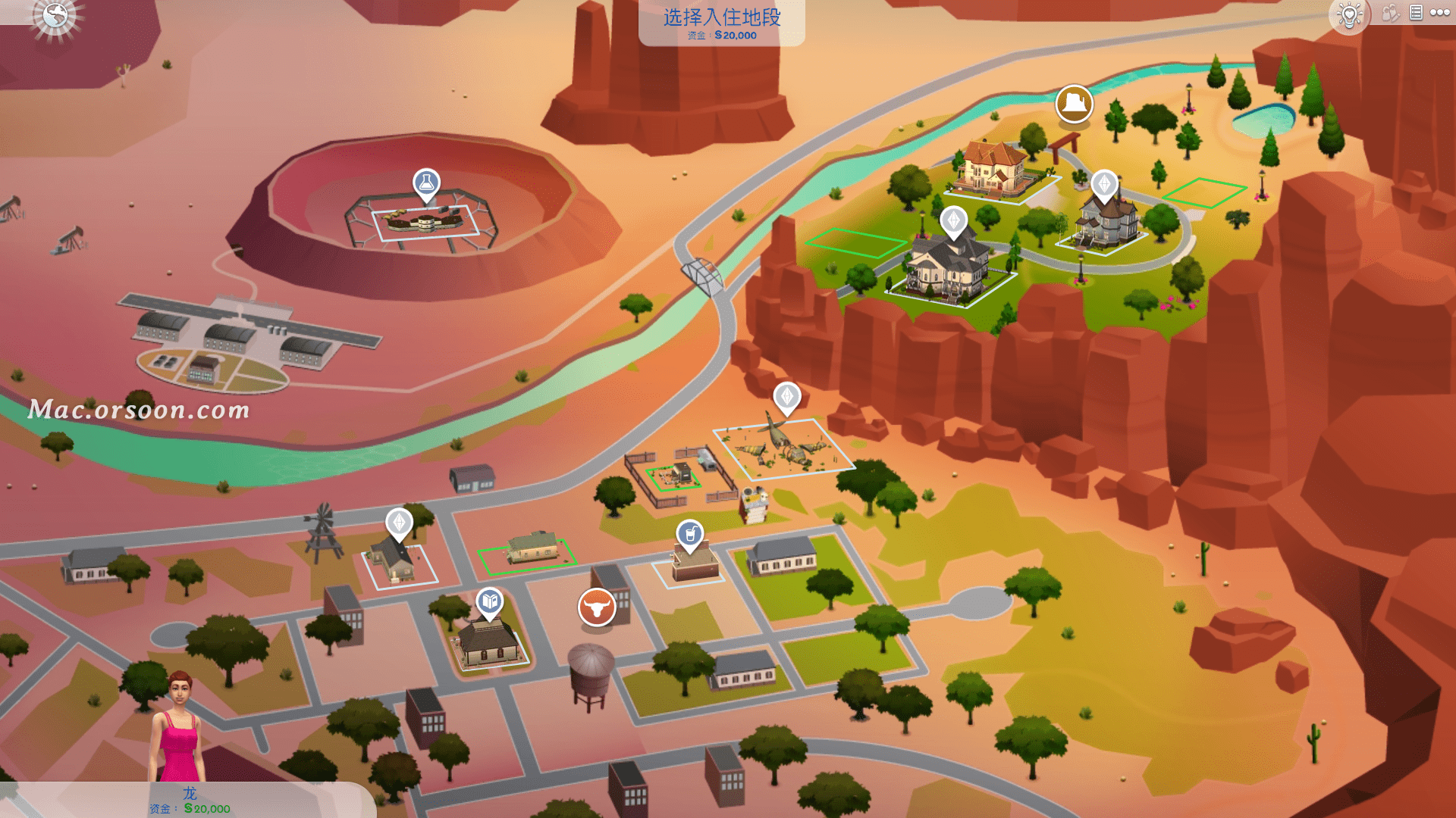 经营模拟游戏:模拟人生4 mac中文版(全dlc可无限金币)