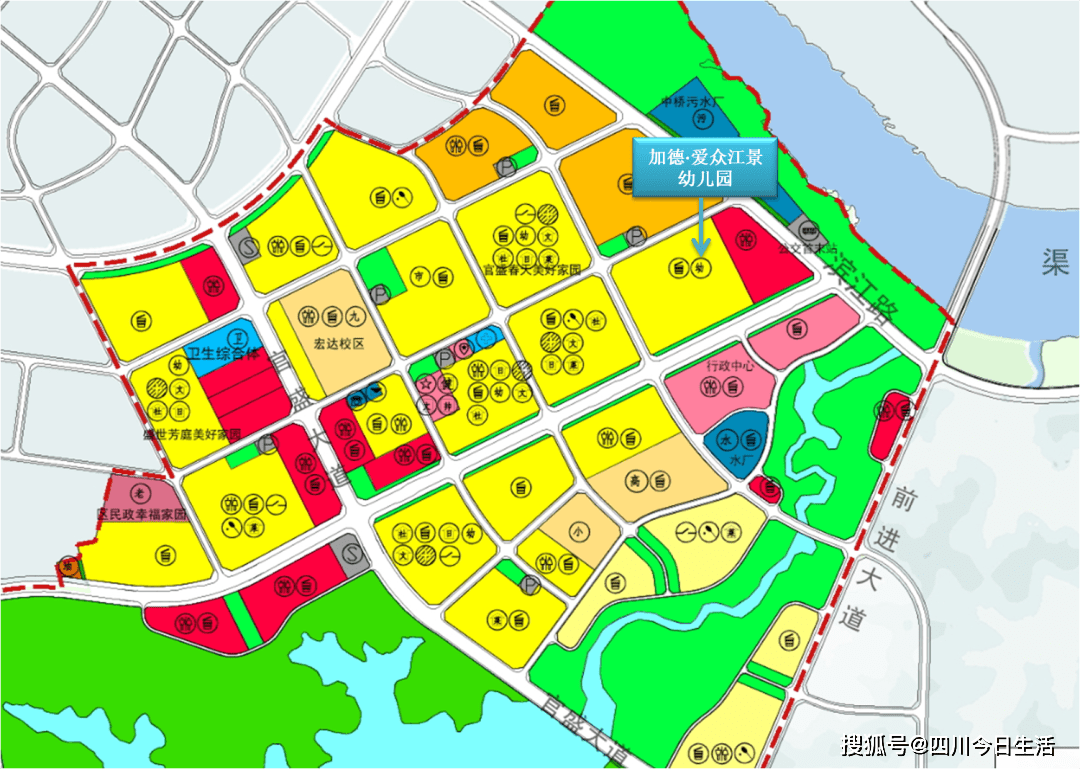 广安东南片区公园规划图片