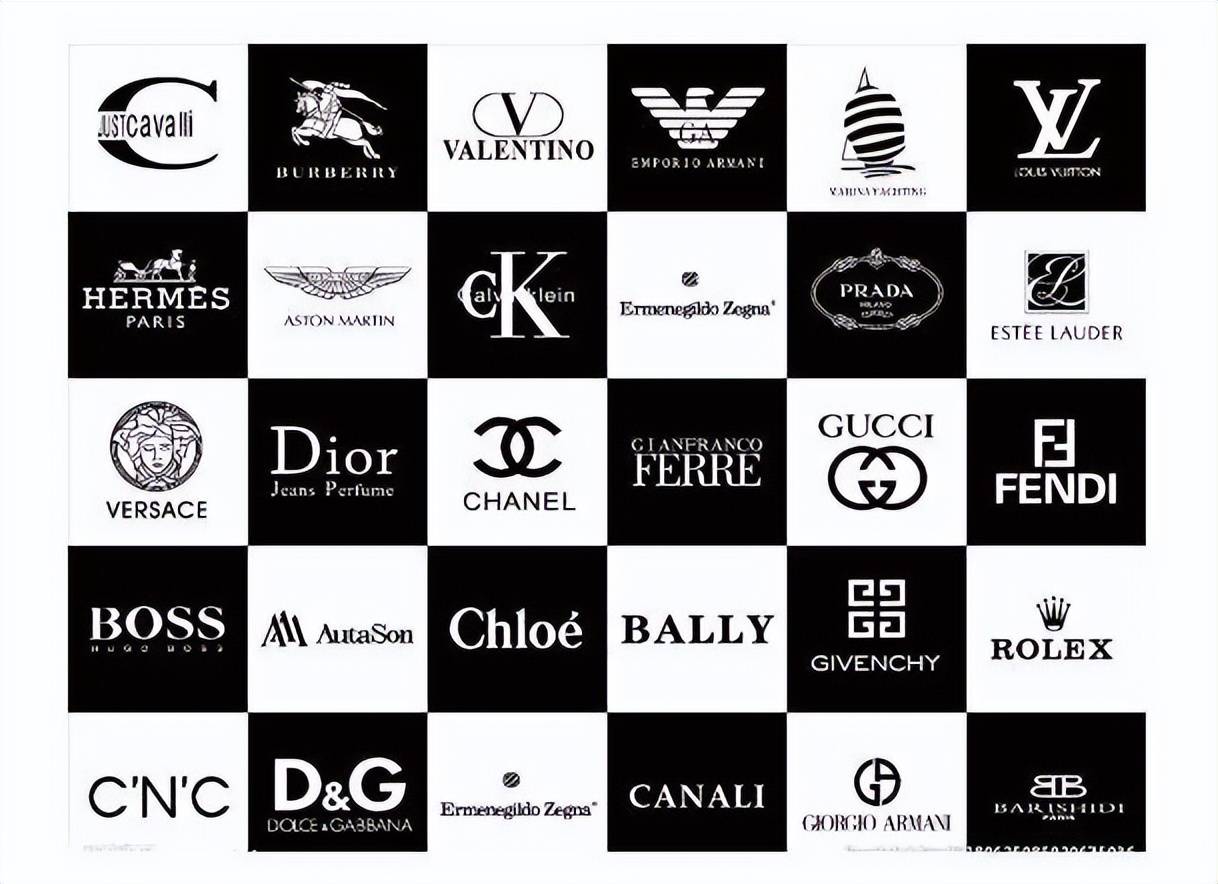 顶级奢侈品牌logo图片