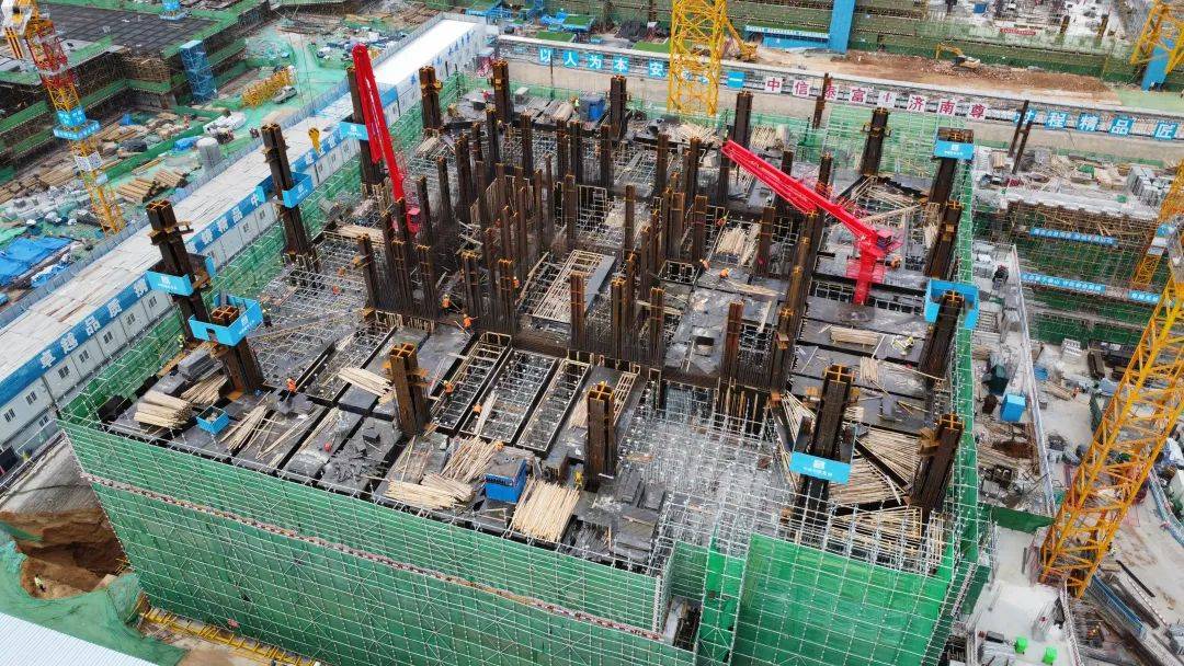 原创超强航拍来袭来看看济南cbd六大超高项目最新建设进展