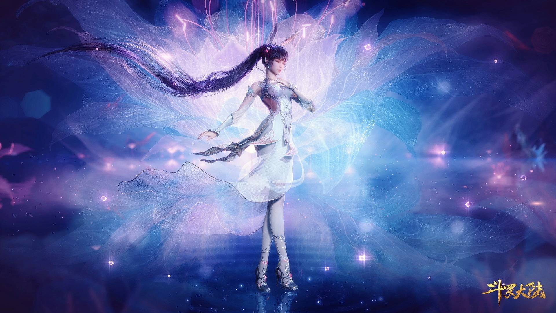 原创小舞白衣造型引盛赞小臀微翘姿势梦幻身材曲线越来越好