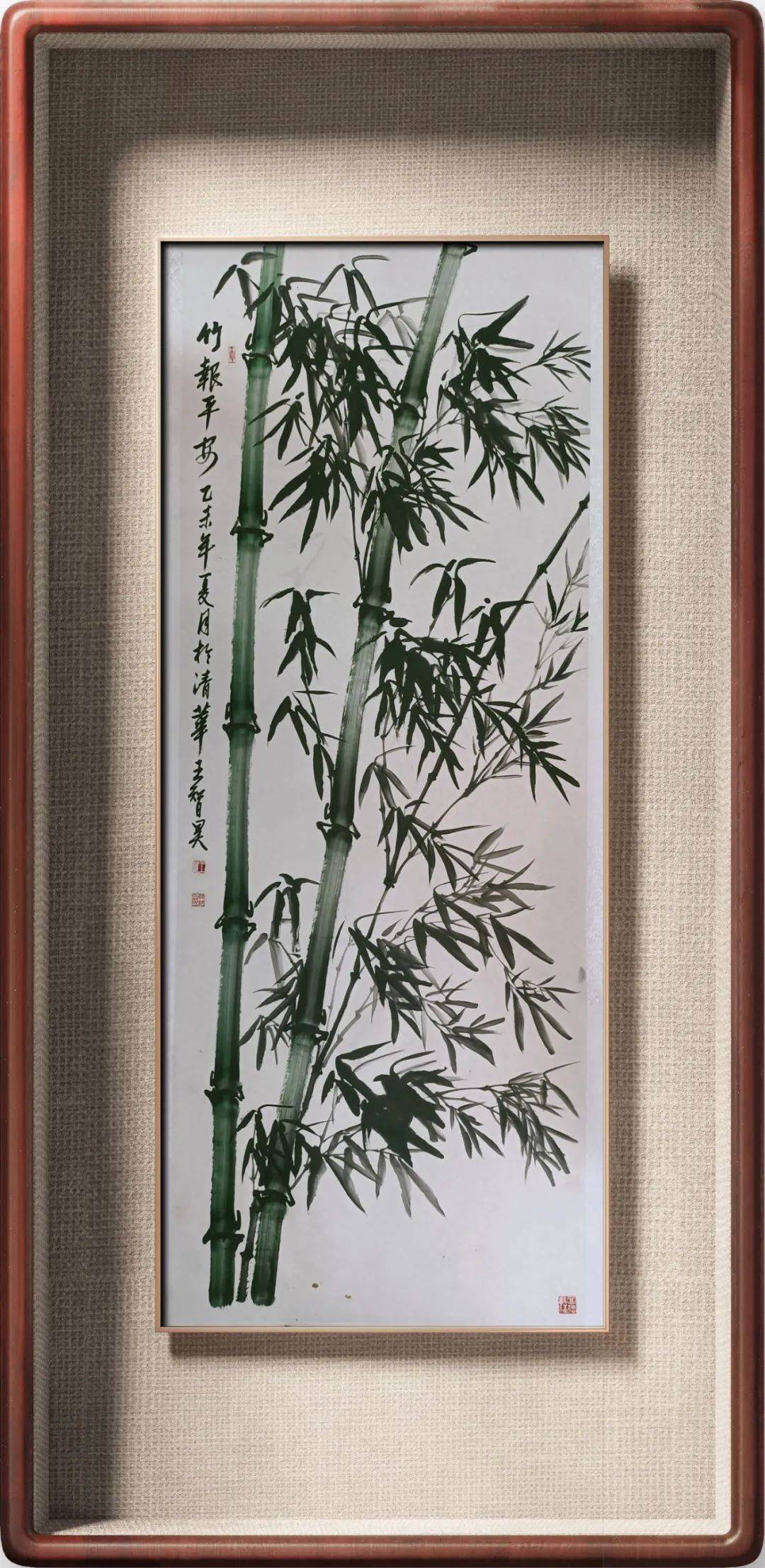 2022年重点推荐【中国艺术大家】-王智昊_墨竹_书画_全国