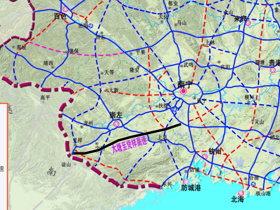 南宁至凭祥第二条高速有新动作开始招标