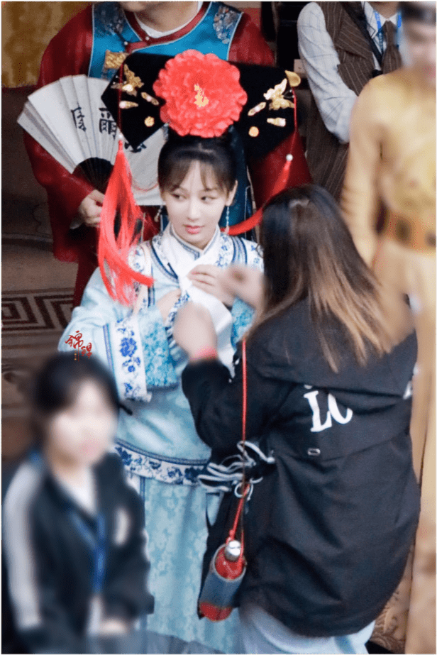 原创杨紫紫薇造型曝光我觉得她翻拍还珠格格有望了