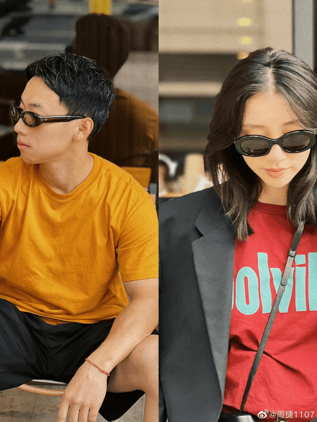 美好的一天开始了,体操美女周捷与五冠王老公邹凯,在忙碌的工作之余