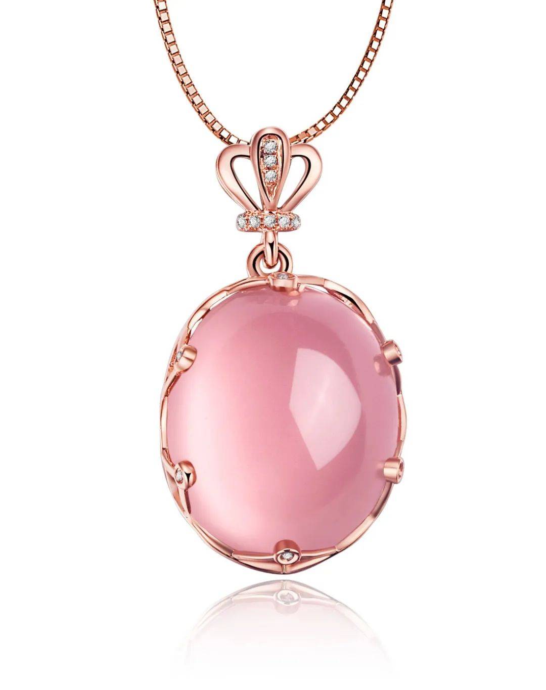 伊莱卡珠宝千禧石后芙蓉晶浪漫又美丽