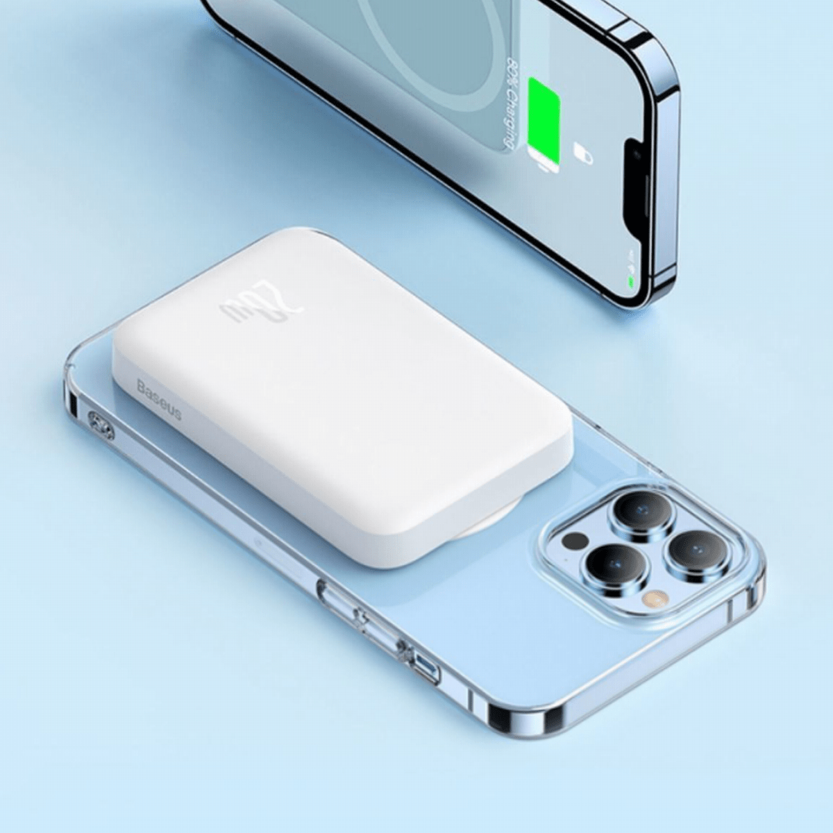 倍思推出双倍电量磁吸无线充电宝,109元预售_iphone_手机_苹果