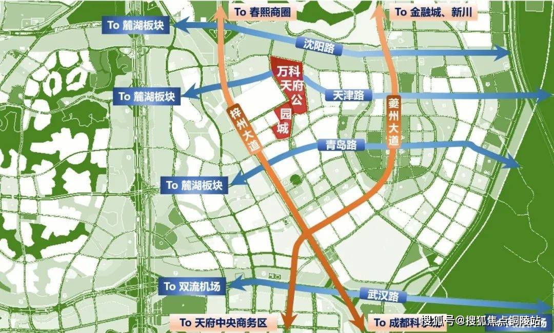 沿夔州大道地下敷设的地铁6号线,它不仅可以一线直达规划建设中的天府