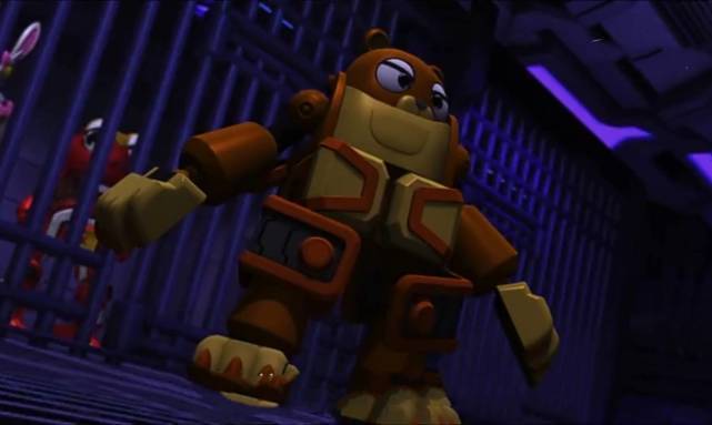 这种形态是非战斗状态,不需要消耗任何能量,是熊王哥顿经常维持的形态