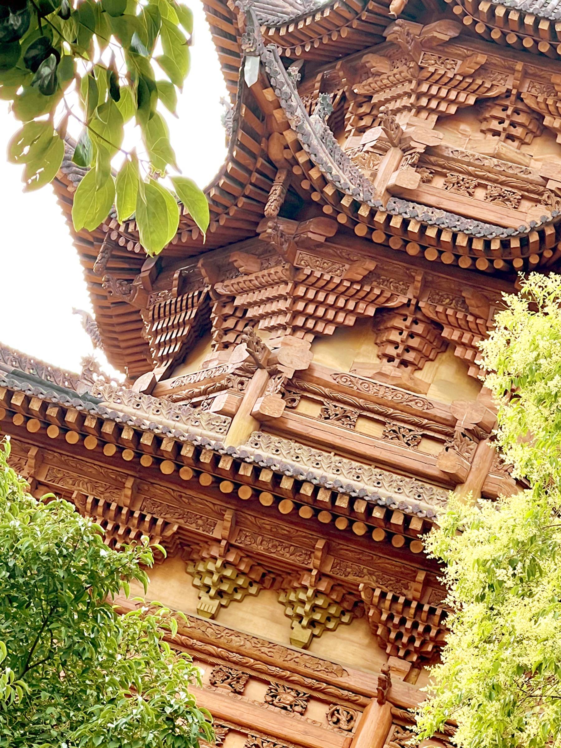 将军桥木塔,始建于乾隆年间,塔型非常漂亮,一起来看看吧_广元_拱北