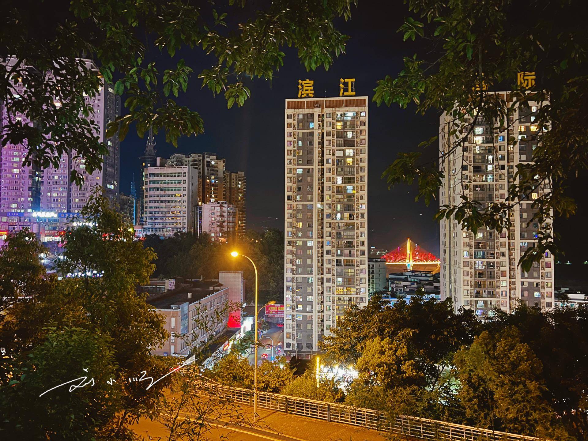 重庆奉节的夜景有多美游客这真的只是西部山区的一个县城吗