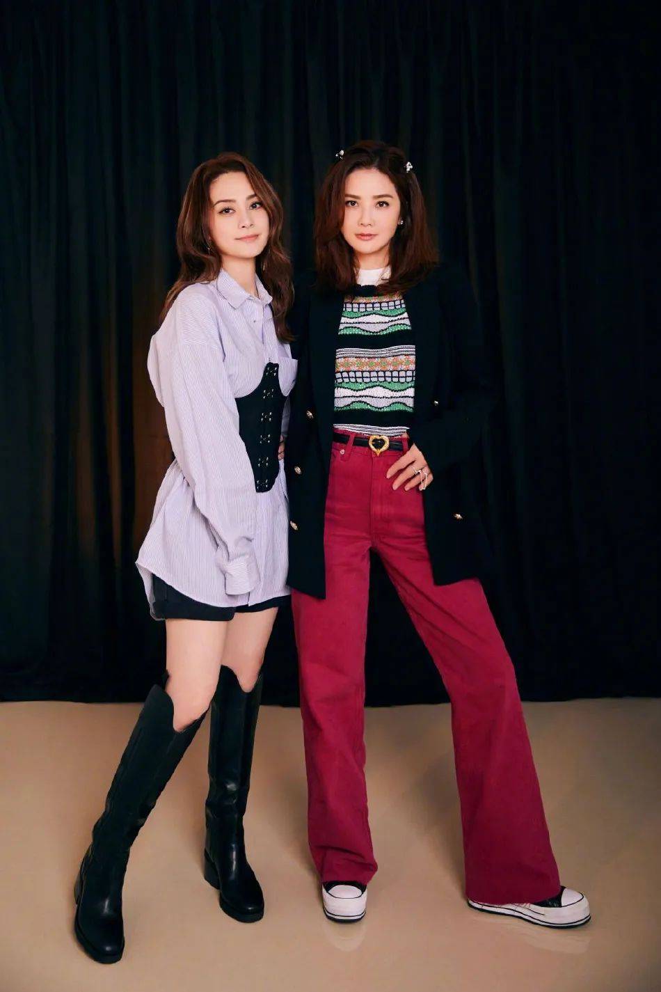 原创twins节目合体靓丽多姿两大美女魅力不可小觑