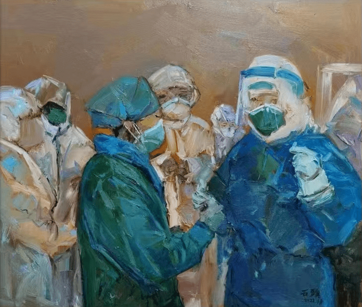 全国艺术名家党石头油画作品专辑