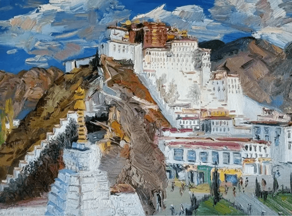 全国艺术名家党石头油画作品专辑