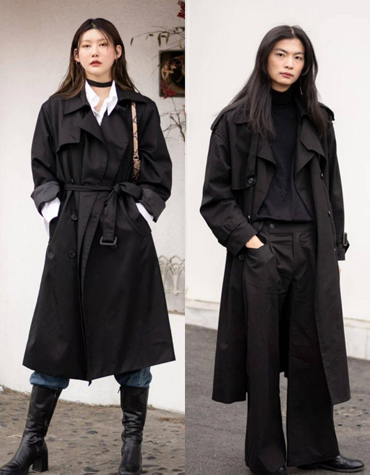 原创国外美女的黑色系搭配真的很绝时髦减龄又高级千万别错过