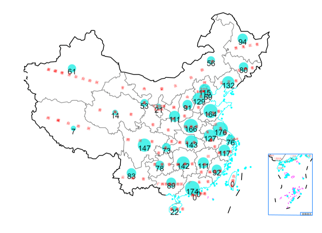 原創全國3013所高校哪個省份高校最多