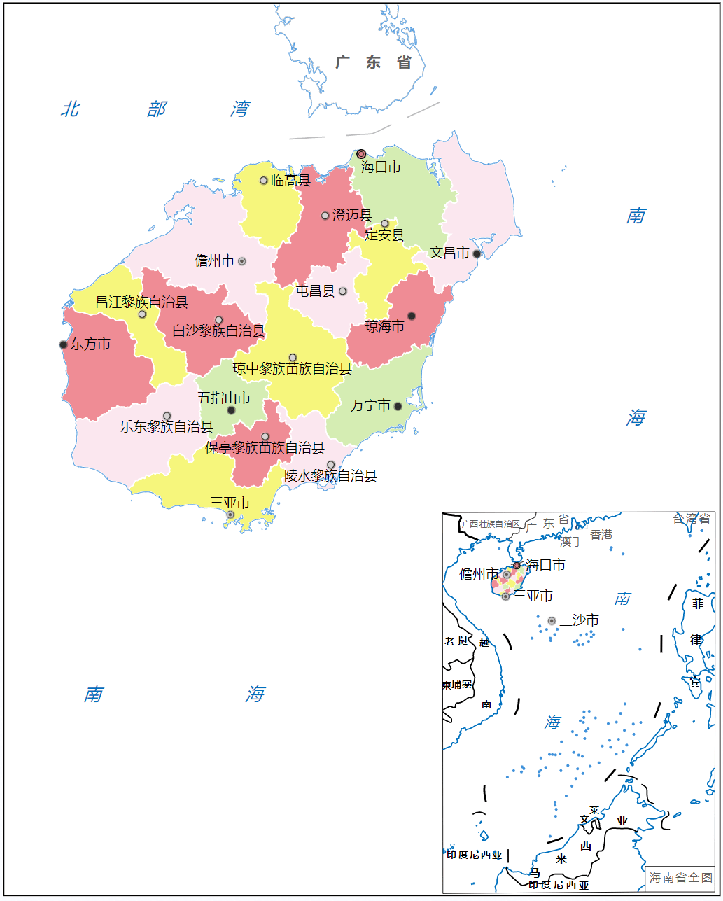 海南省简称图片