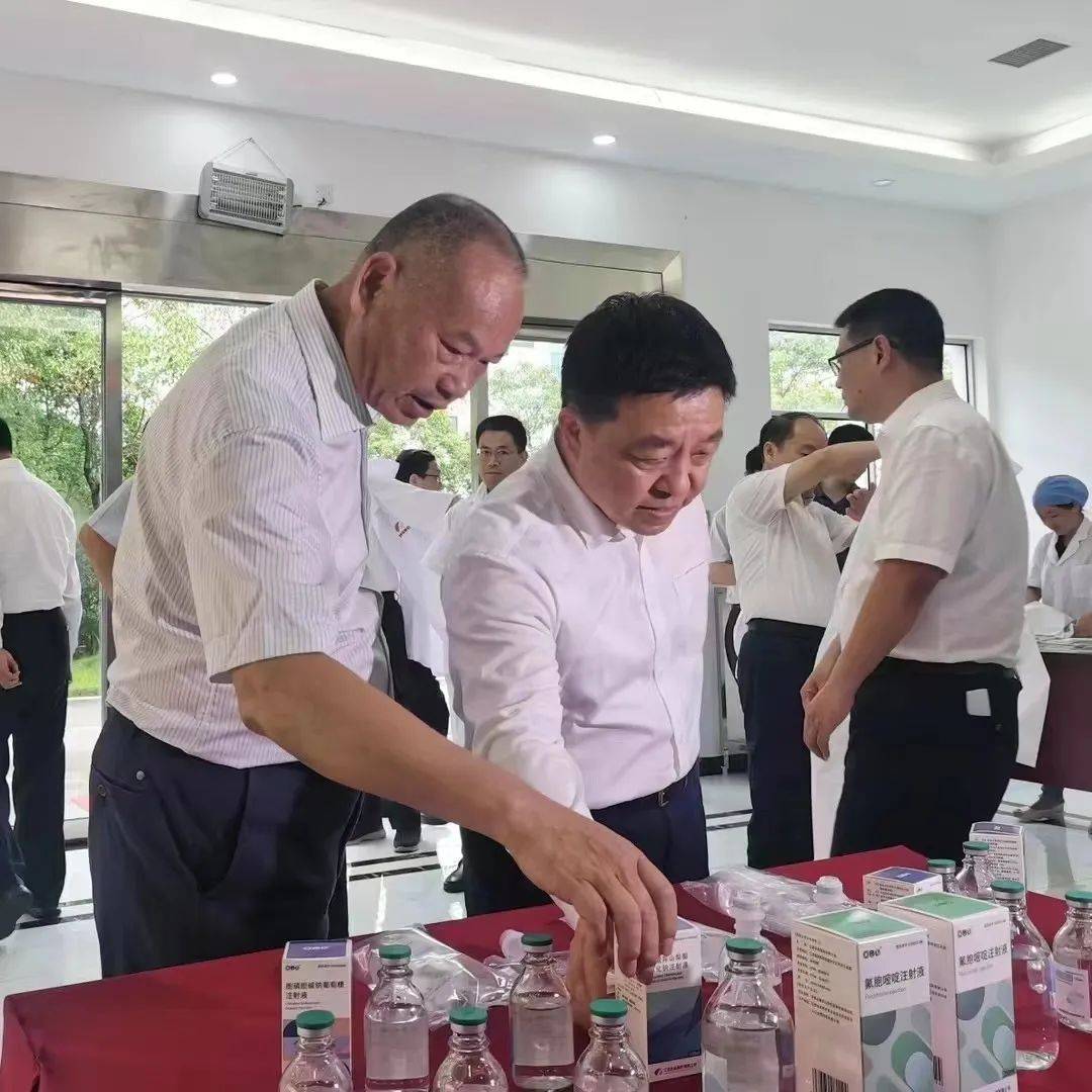 江西省叶建春省长视察回音必东亚制药
