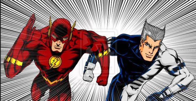 漫威快银和dc闪电侠谁更快?这部漫画给了答案_宇宙_电影_战警