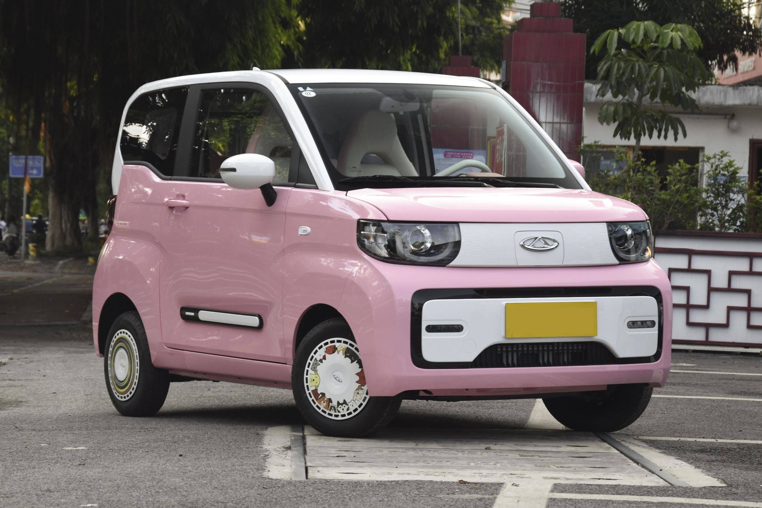 奇瑞qq冰淇淋桃欢喜,定位微型车,造型灵动_搜狐汽车_搜狐网